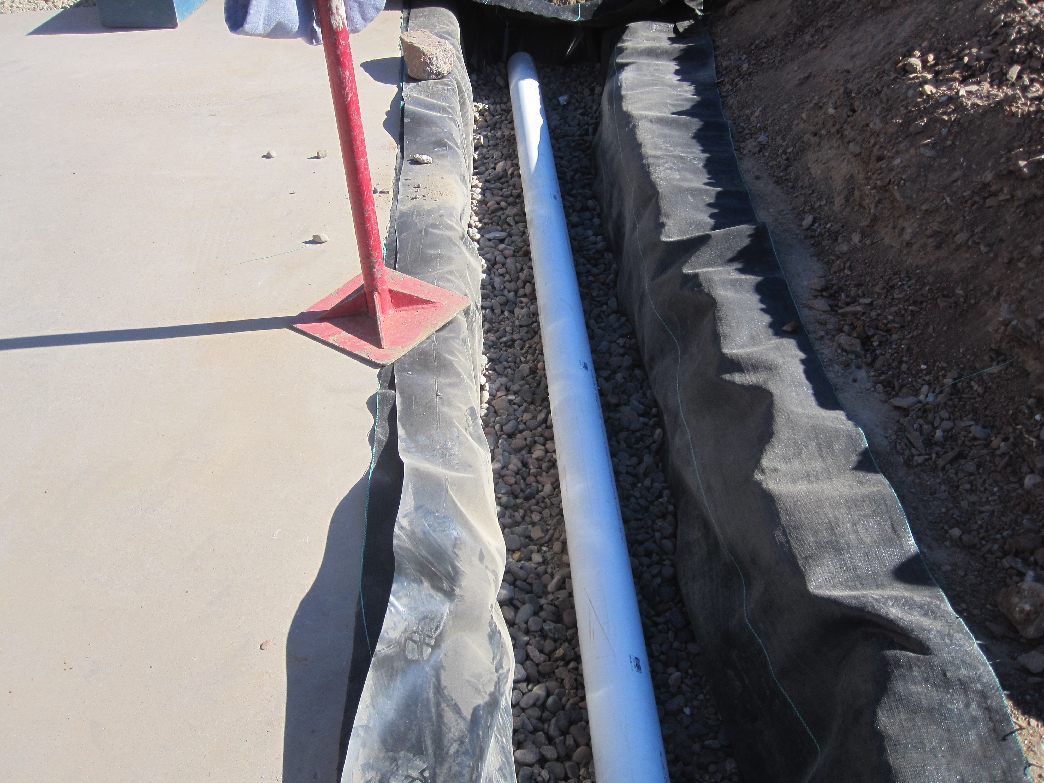 Do It Yourself French Drain